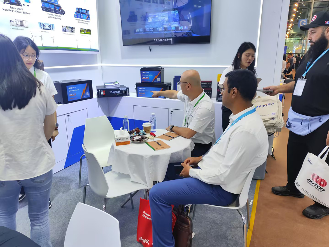 Impulsionando um mundo verde para um futuro compartilhado | KIJO Battery estreia na 139ª Feira de Cantão da Primavera (2)