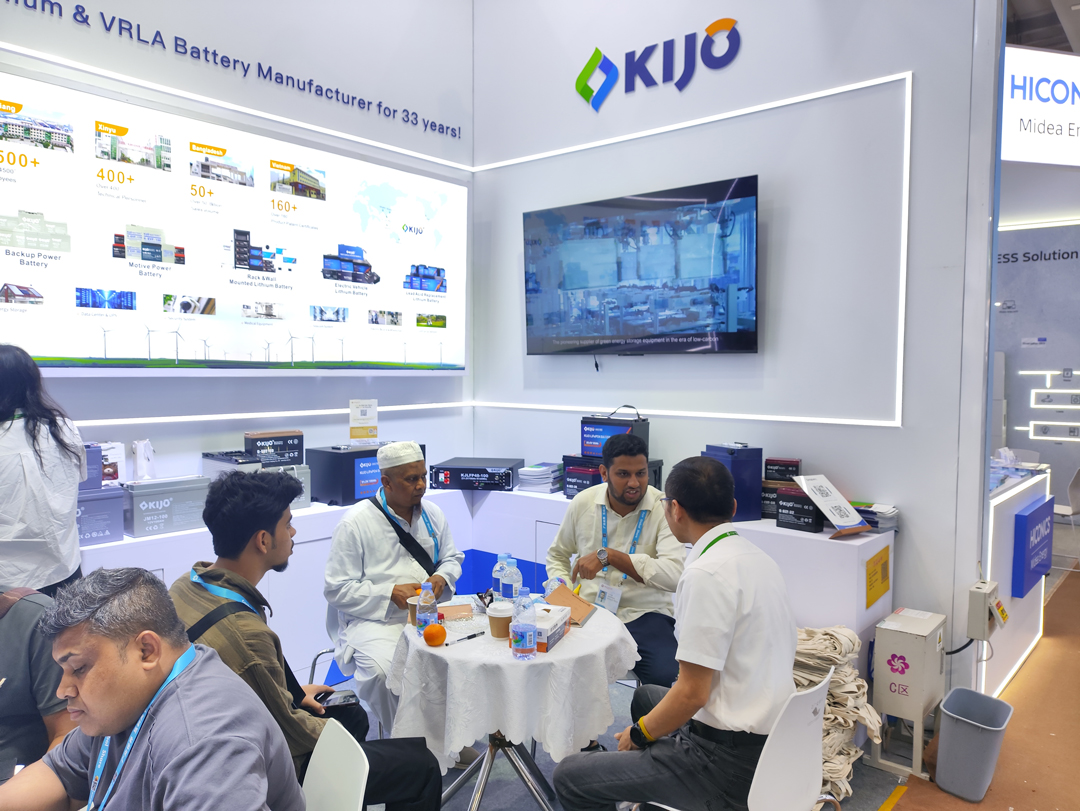 Comparecimento massivo – KIJO Battery impressiona compradores globais na Feira de Cantão com destaques contínuos (1)
